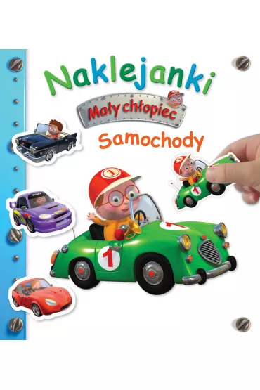Ma�y ch�opiec. Naklejanki. Samochody - Nathalie Belineau, Alexis Nesme