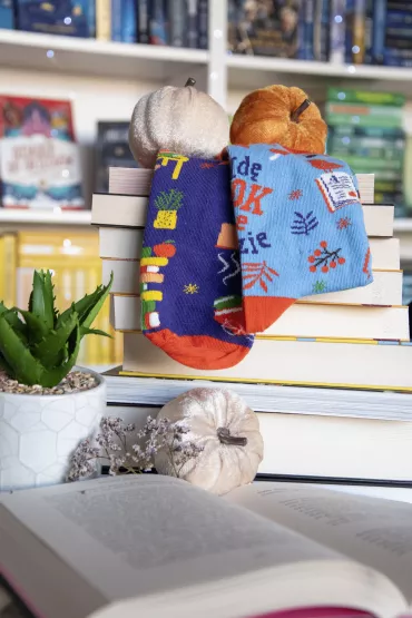 TanioKsi��kowe skarpetki - Id� BOOK wie gdzie, rozmiar: 41-46