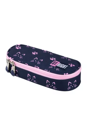 St. Majewski Pi�rnik saszetka usztywniona z wewn�trzn� klapk� Cats & Paws