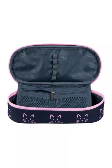 St. Majewski Pi�rnik saszetka usztywniona z wewn�trzn� klapk� Cats & Paws