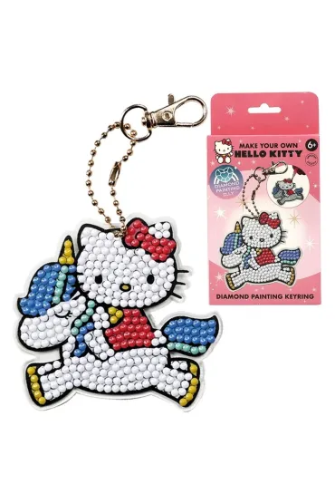 Maluj diamentami po numerach Hello Kitty Micki