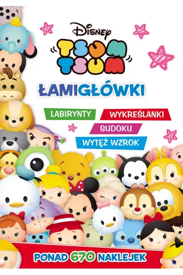 Tsum Tsum. �amig��wki labirynty. wykre�lanki, sudoku, wyte� wzrok *