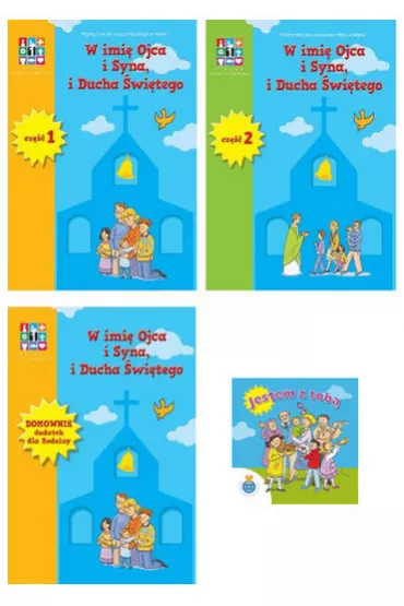 W imi� Ojca i Syna i Ducha �wi�tego. Podr�cznik do nauczania religii w klasie I. Cz�� 1 i 2 + Domownik + CD
