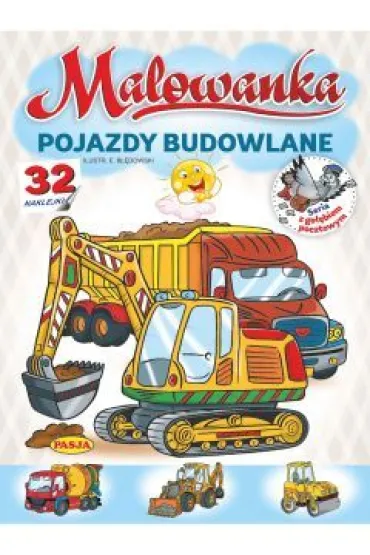 Pojazdy budowlane. Malowanka - Ernest B��dowski, W�odzimierz Kruszewski