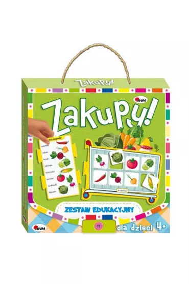 Zakupy - zestaw edukacyjny.