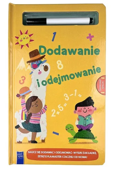 Dodawanie i odejmowanie  z flamastrem sucho�cieralnym