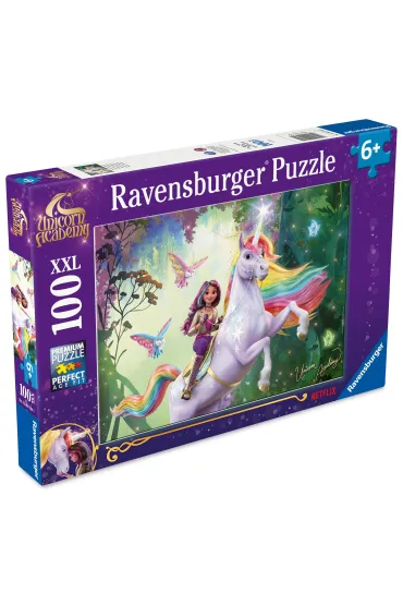 Puzzle dla dzieci 100 el. XXL Unicorn Academy Ravensburger