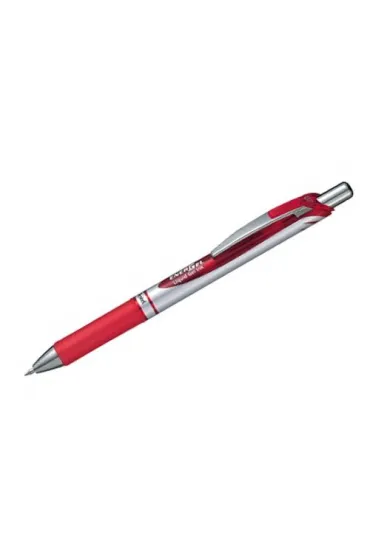 Pentel Pi�ro kulkowe EnerGel automat. 0.7 mm BL77-B czerw