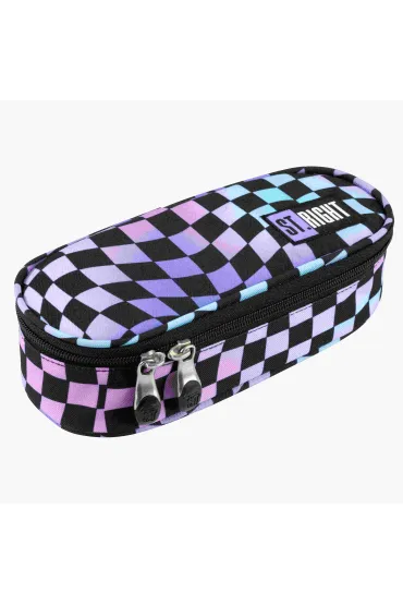 St. Majewski Pi�rnik saszetka z klapk� Weavy Chessboard