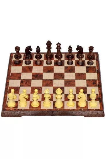 Szachy i warcaby magnetyczne 2w1
