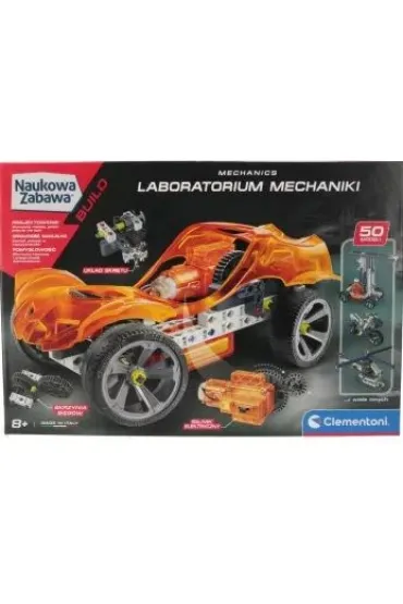 Laboratorium mechaniki. Samoch�d Clementoni