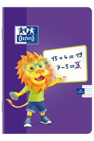 Hamelin Zeszyt A5 Oxford Lion linia 16 kartek