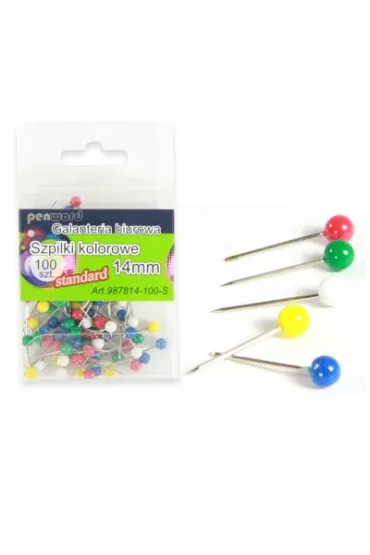 Polsirhurt Szpilki kolorowe 14 mm