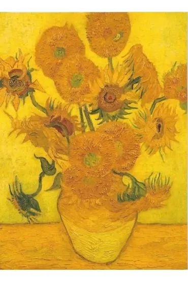 Flame Tree Notatnik quatro linia TW S�oneczniki Van Gogh