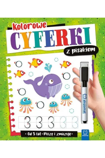 KSIAZECZKA EDUK 205X240 KOL CYFERKI PISAK AKS - Agata Kaczy�ska