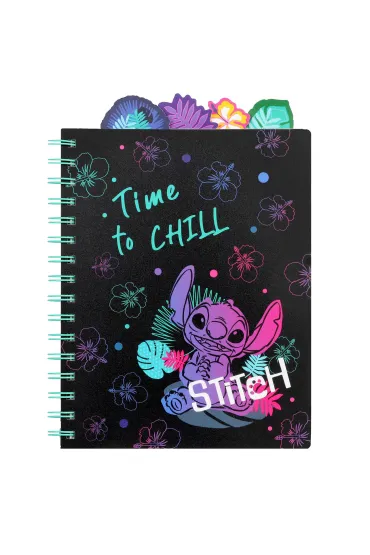 CoolPack Ko�obrulion A5 Disney Black Stitch z g��wkami kartka 100 kartek