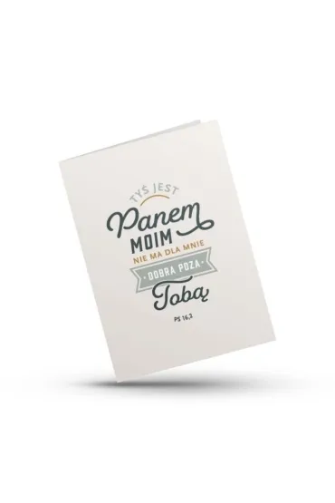 Kartka sk�adana - Ty� jest Panem moim