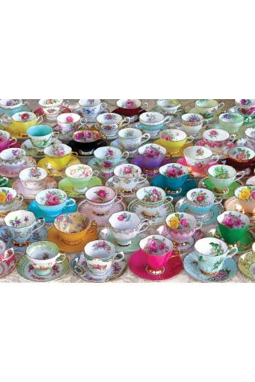 Puzzle 1000 el. Kolekcja fili�anek Eurographics