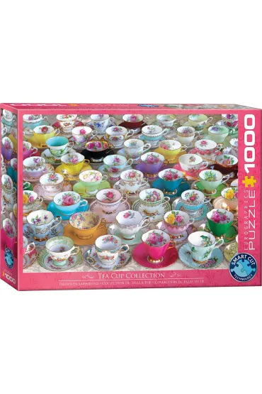 Puzzle 1000 el. Kolekcja fili�anek Eurographics