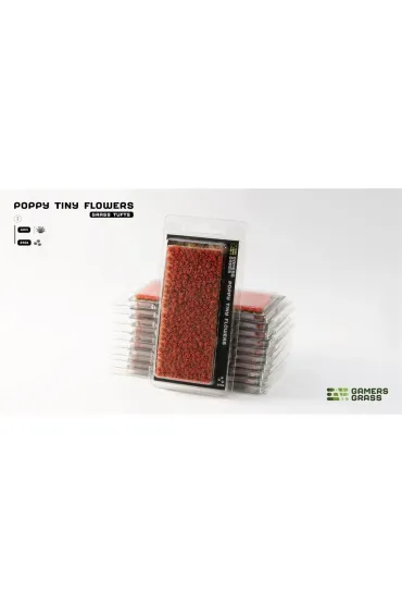 Gamers Grass: Poppy Tiny Flowers
