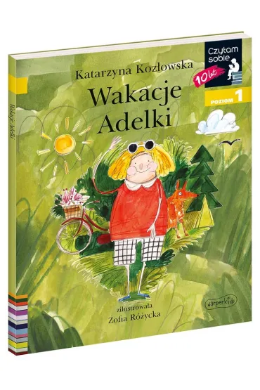 Wakacje Adelki. Czytam sobie. Poziom 1 - Katarzyna Koz�owska