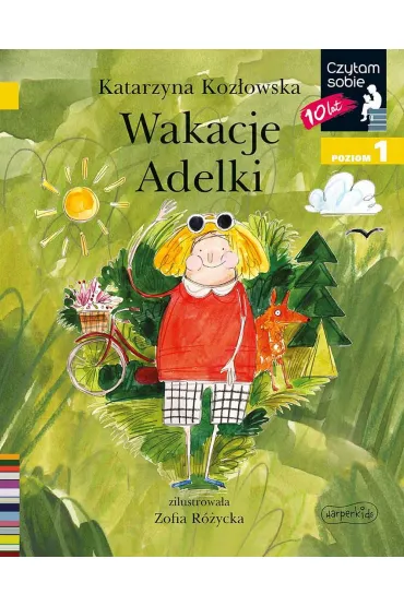 Wakacje Adelki. Czytam sobie. Poziom 1 - Katarzyna Koz�owska