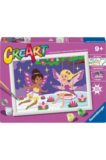 Malowanie po numerach CreArt - Neon - Wr�ki Ravensburger