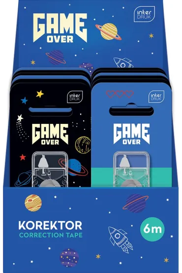 Interdruk Korektor w ta�mie Game Over mix 6m