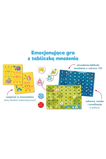 Gra Tabliczka mno�enia �aby czy Kraby Kapitan Nauka