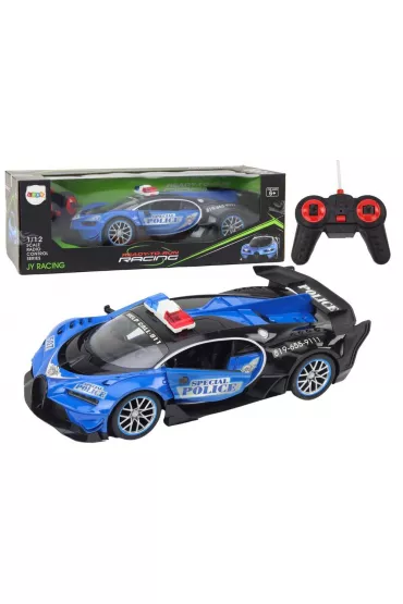 Radiow�z zdalnie sterowany 1:12 niebieki LeanToys