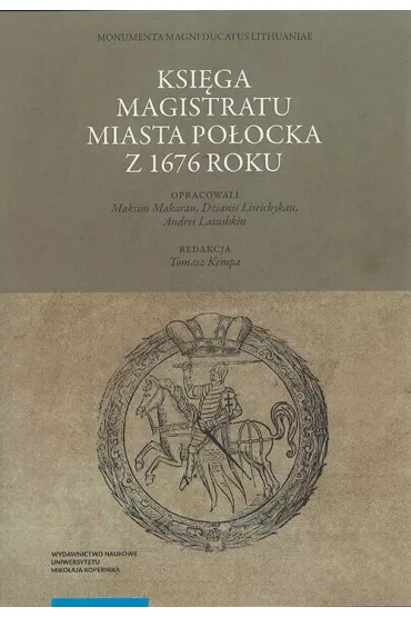 eBook Ksi�ga magistratu miasta Po�ocka z 1676 roku pdf