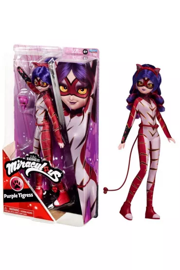 Miraculous: Biedronka i Czarny Kot. Purple Tigress Playmates