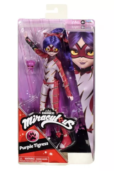 Miraculous: Biedronka i Czarny Kot. Purple Tigress Playmates