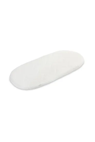 Sensillo Materacyk do w�zka gondoli 75x35cm pikowany bia�y