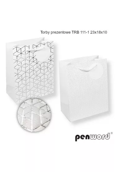 Penword Torebka prezentowa mix 23x18x10cm