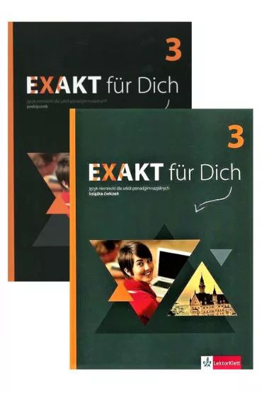 Exakt für dich 3. Podręcznik + CD i Książka ćwiczeń + DVD do języka