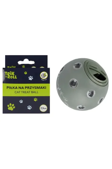 Pi�ka dla kota na przysmaki 7,5cm TRIK&ROLL 560733