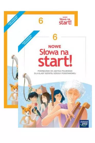 Pakiet Nowe S�owa na start! Klasa 6. Podr�cznik i zeszyt �wicze� dla szko�y podstawowej - Anna Klimowicz, Marlena Derlukiewicz