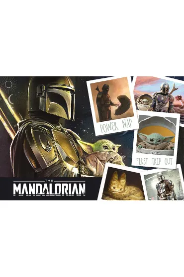 Puzzle 160 el. Super Shape XL. Mandalorian Trefl