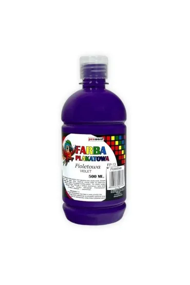 Penword Farba plakatowa 500ml fioletowa