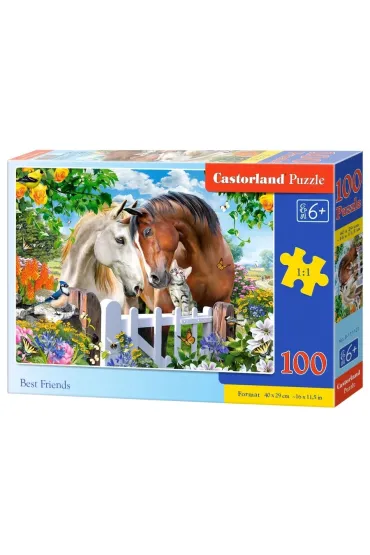 Puzzle 100 el. Najlepsi przyjaciele Castorland