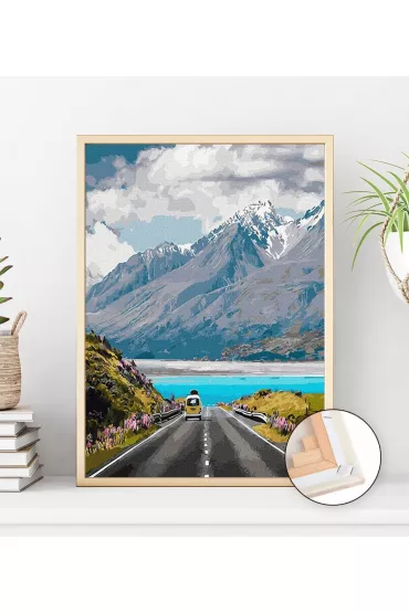 Twoje Hobby Malowanie po numerach - Podr� w g�ry 40x50cm