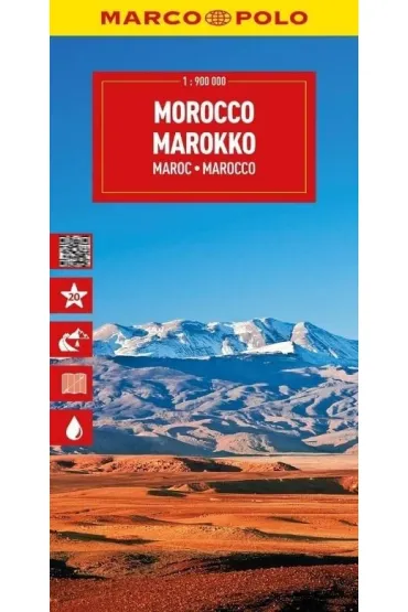 Mapa drogowa - Maroko 1:900 000