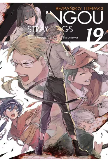 Bungou Stray Dogs - Bezpa�scy Literaci. Tom 19 - Kafka Asagiri, Sango Harukawa
