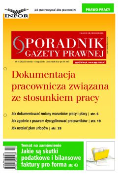 ePrasa Poradnik Gazety Prawnej 16/2013