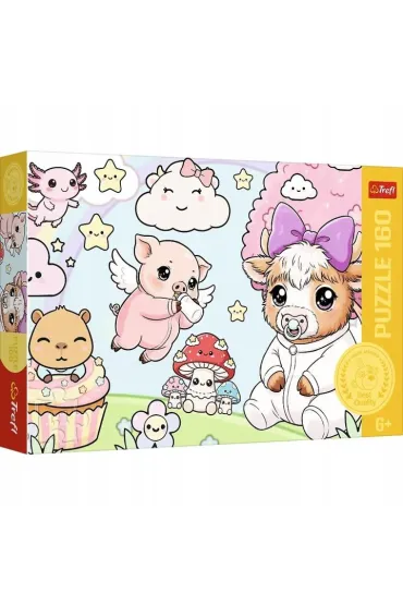 Puzzle 160 Zwierzaki maluchy TREFL
