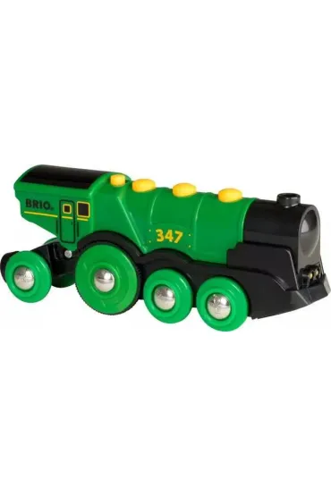 Lokomotywa klasyczna zielona 33593 Brio