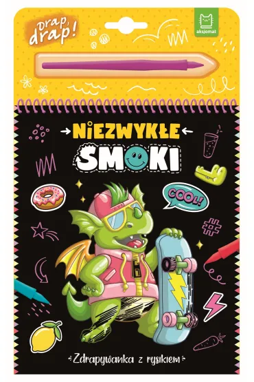 Niezwyk�e smoki. Zdrapywanka z rysikiem - Agata Kaczy�ska