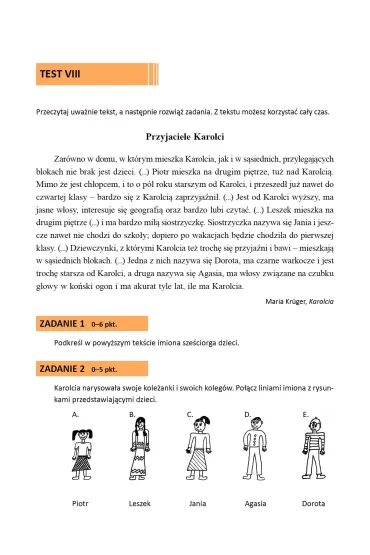 Czytam ze zrozumieniem i rozwi�zuj� zadania - Ewa Jakacka, Ma�gorzata Bara�ska