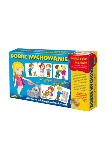 Dobre wychowanie. Uk�adanka edukacyjno-dydaktyczna Adamigo